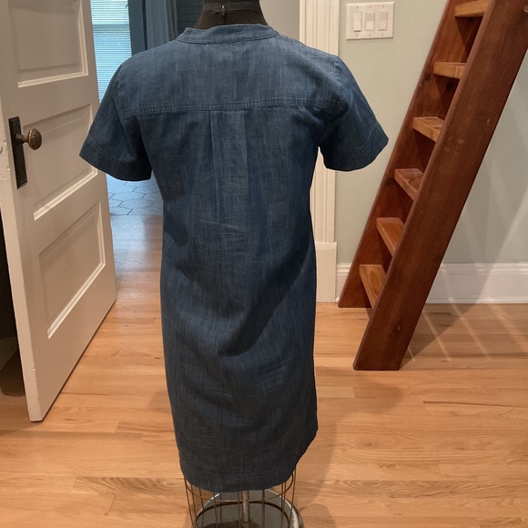 J Crew Factory Jean Dress Size XS - Picture 2 of 7